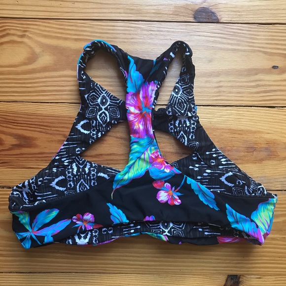 Reversible Bikini Top with Cups, EUC, S - Picture 4 of 6